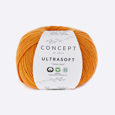 Пряжа Katia Ultrasoft (1176.60, Горчичное зерно)