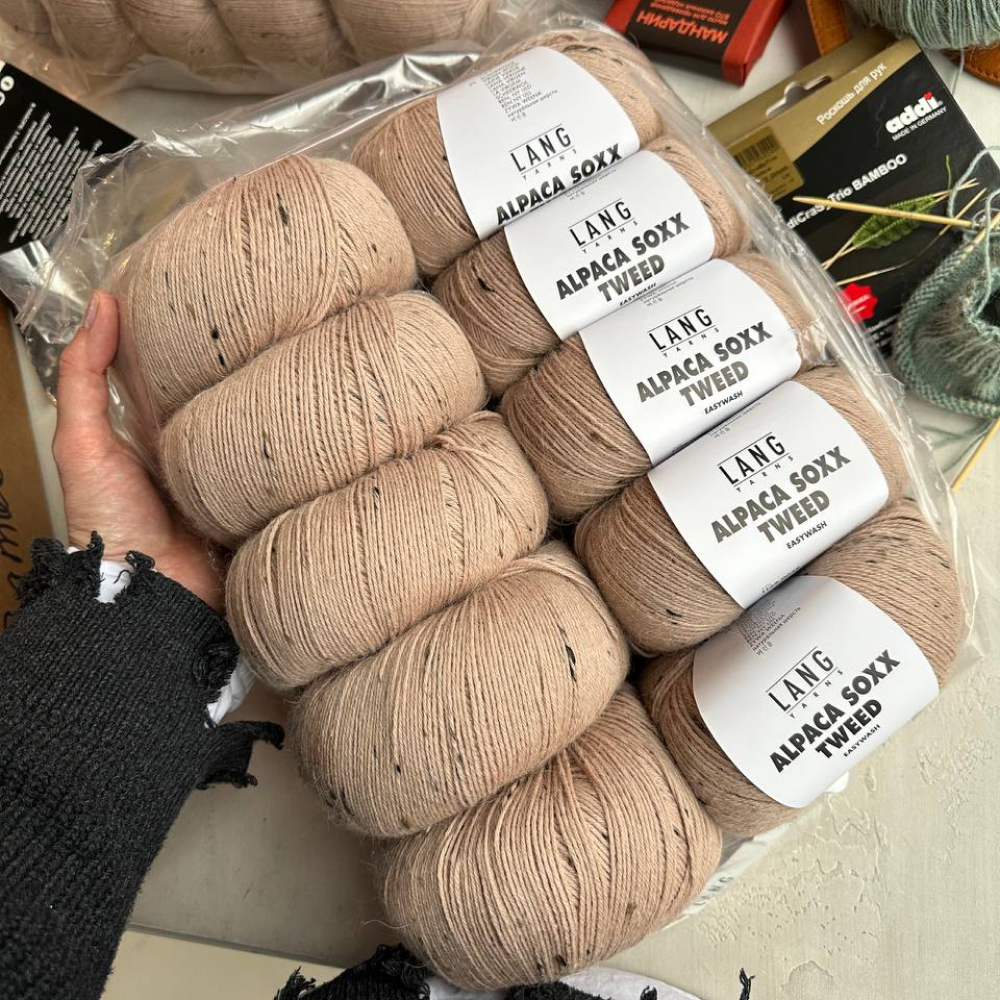 Пряжа Lang Alpaca Soxx TWEED