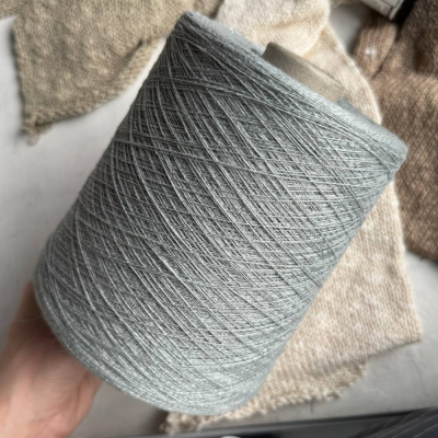 Бобина Tussah 2/32 (100% шелк Тусса), 1600 м. (7603, Шалфей)