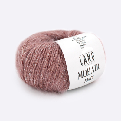 Пряжа Lang Yarns Mohair Fancy (989.0148, Пыльная роза)