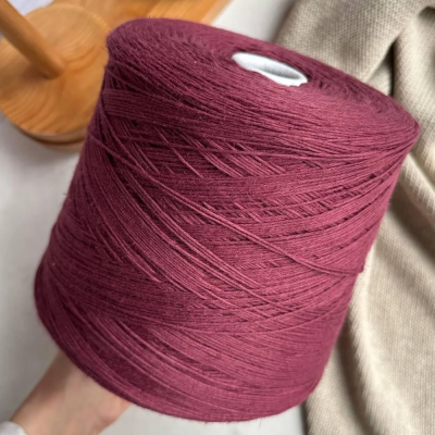 Бобина Cotolino (60% лен, 40% хлопок) 340 м. (1512, Брусничный раф)