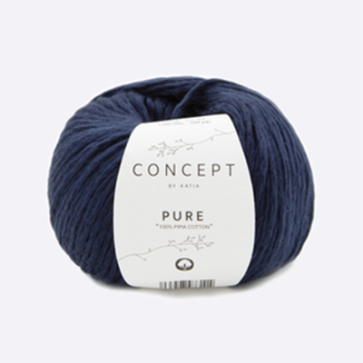 Пряжа Katia Pure (1236.81, Черника)