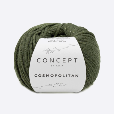 Пряжа Katia Cosmopolitan (1185.71, Хаки)