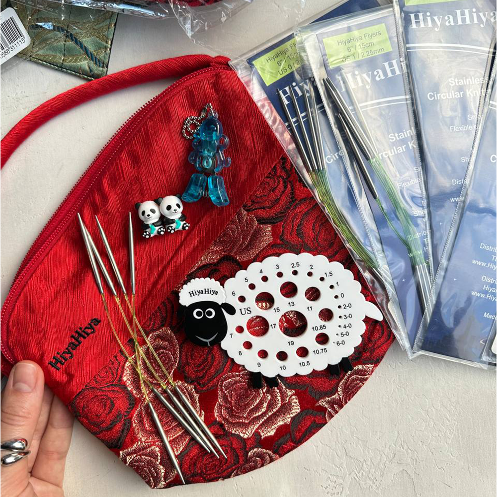 Гибкие чулочные спицы HiyaHiya SHARP Flyers, 15 см