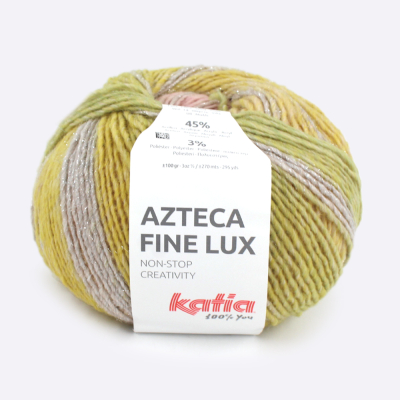 Пряжа Katia Azteca Fine Lux (1153.414, Лимонный Гамлет)