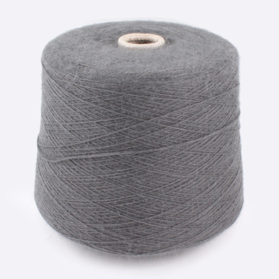 Бобина ангора ANGORA 70 2/16 (70% ангора, 30% ПА), 800 м. (132628, Сталь)