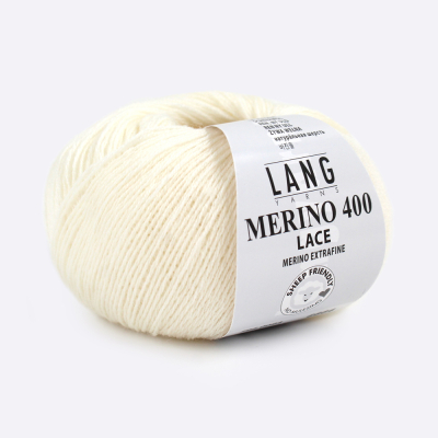 Пряжа Lang Yarns Merino 400 Lace (796.0094, Молоко)