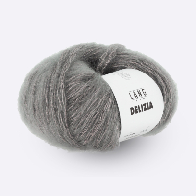 Пряжа Lang Delizia (1097.0005, Серый медиум)