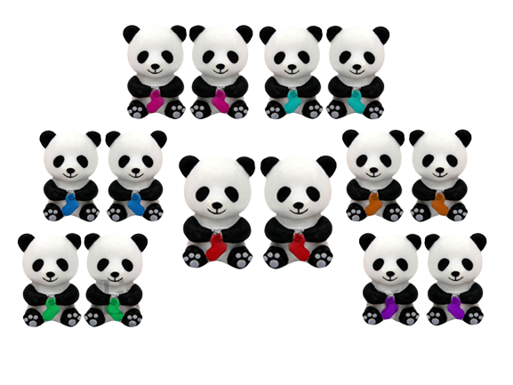 Наконечники в форме Панды HiyaHiya для спиц