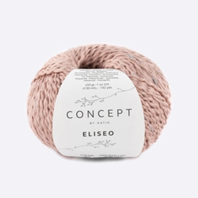Пряжа Katia Eliseo (1235.64, Пудровый)