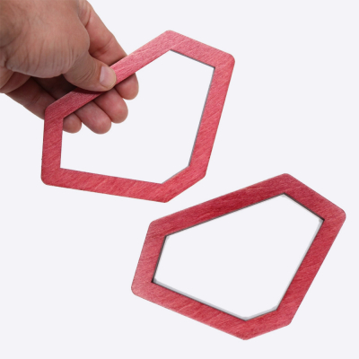 Дизайнерские ручки из дерева, Египетская пирамида (Махагон)