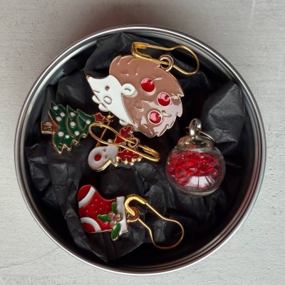 Маркеры сосакисы by WoolDom (Ёж с яблоками)