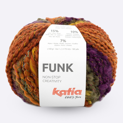 Пряжа Katia Funk (1351.72, Кленовый сироп)