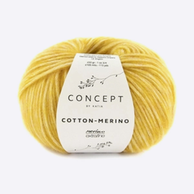 Пряжа Katia Cotton-Merino (135, Охра в лимоне)
