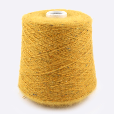Бобина ангора, Angora Spiky Tweed, (80% ангора, 20% ПА) 100 гр, 450 м. (21578, Шафран твид)