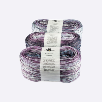 Пряжа Schoppel Cashmere Zauber (1724-1699, Пурпурный ветер)