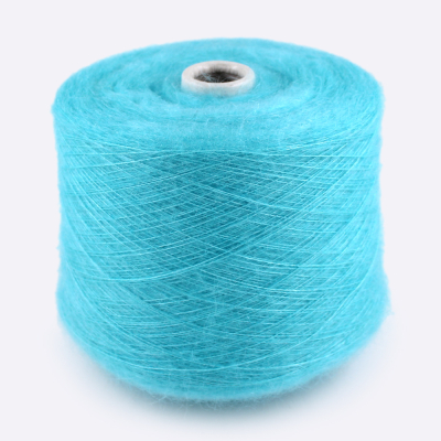 Бобина Silkid (70% кидмохер, 30% шелк), 850 м. (104, Аквамарин)