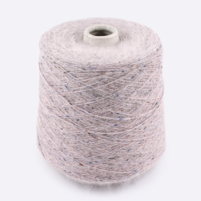 Бобина ангора, Angora Spiky Tweed, (80% ангора, 20% ПА) 100 гр, 450 м. (302854, Пудровый бутон)