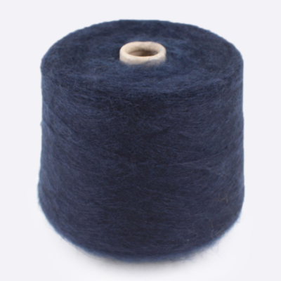 Бобина MoonLight (80% кидмохер, 5% меринос, 13% ПА, 2% эластан), 550 м. (11712, Чернильный)