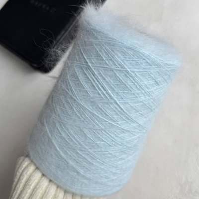 Бобина ангора 90 BELANGOR FRANCE (90% ангора, 10% ПА), 650 м. (Ментол, Mint)