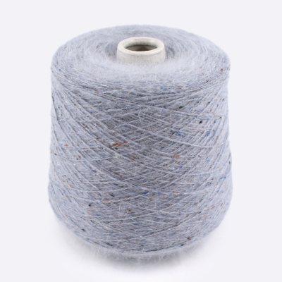 Бобина ангора, Angora Spiky Tweed, (80% ангора, 20% ПА) 100 гр, 450 м. (303272, Джинсовый твид)