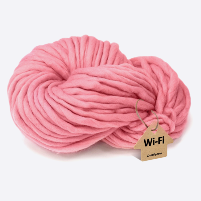 Пряжа крупная Wi-Fi (вай-фай) (Пудра)