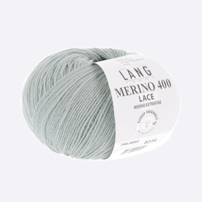 Пряжа Lang Yarns Merino 400 Lace (796.0092, Ледяной)