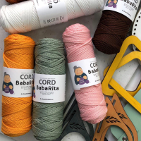 Пряжа Полиэфирный шнур BabaRita