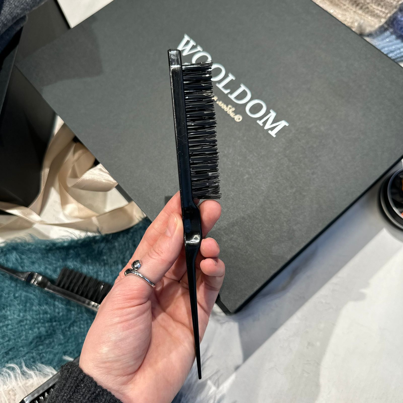 Щетка для пушистой пряжи by WoolDom