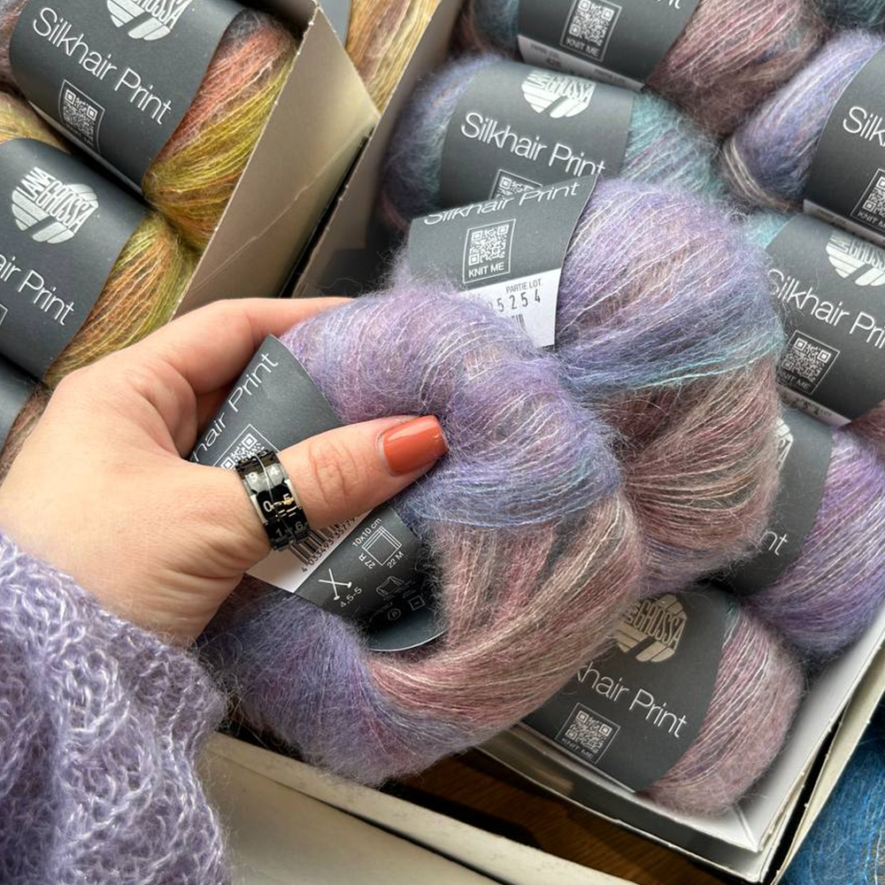 Пряжа Lana Grossa Silkhair Print