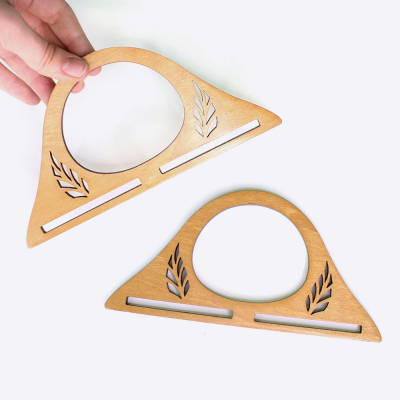 Дизайнерские ручки из дерева, Лавровый лист (Дуб)