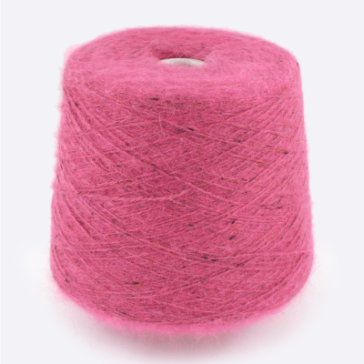 Бобина ангора, Angora Spiky Tweed, (80% ангора, 20% ПА) 100 гр, 450 м. (5887, Дикая орхидея)