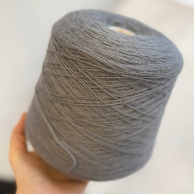 Бобина MIOBABY 4/13 (50% альпака беби, 10% кашемир, 40% меринос), 325 м. (5423, Графит)