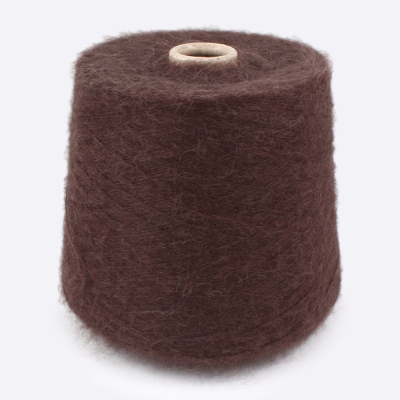 Бобина альпака на шелке Alpaca Silk (72% альпака сури, 28% шелк), 900 м. (91500, Грецкий орех)