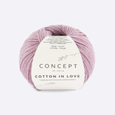 Пряжа Katia Cotton in Love (1249.53, Лилия)