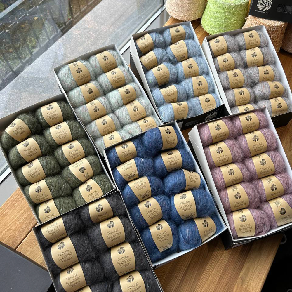 Пряжа Lana Grossa Natural Superkid Tweed