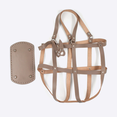 Набор для сумки Хлоя из натуральной кожи (Капучино)