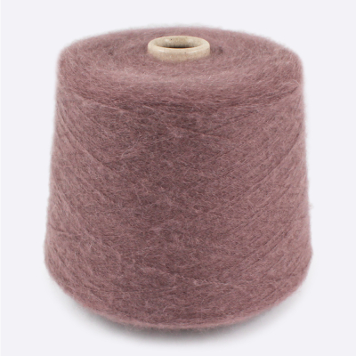 Бобина мохер LOVE ❤ MOHAIR 1/10 (70% кидмохер, 30% нейлон), 1000 м. (212, Лиловый)