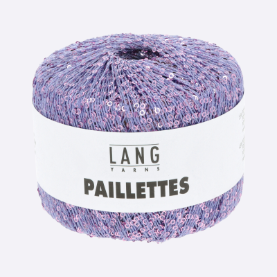 Пряжа Lang Paillettes (39.0046, Лавандовое поле)