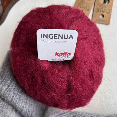 Пряжа Katia Ingenua (389.19, Вино верде)