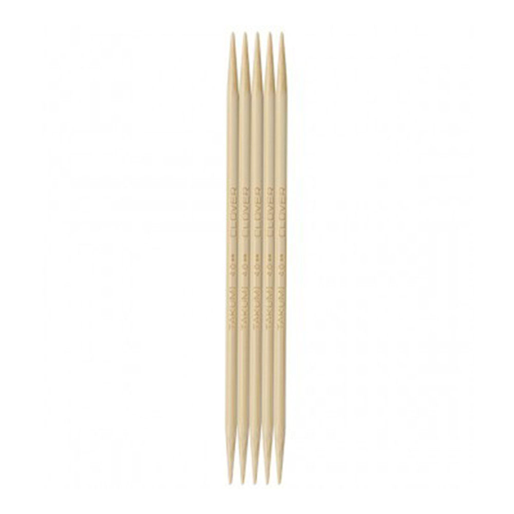 Спицы чулочные Takumi 20cm Clover