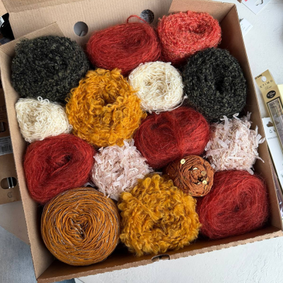 Набор на джемпер из коробочки Magic Box Italy (Имбирный глинтвейн)