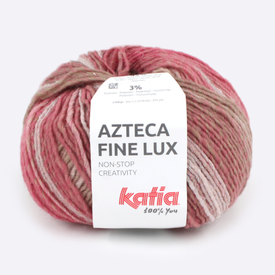 Пряжа Katia Azteca Fine Lux (1153.401, Брусничный пирог)