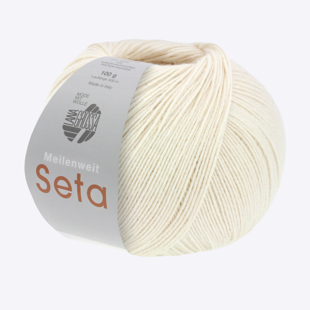 Пряжа Lana Grossa Meilenweit Seta
