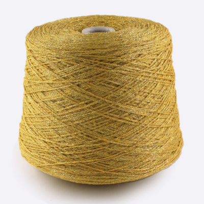 Бобина Gran Gala (80% лен, 20% люрекс), 500 м. (8617, Антик Голд)