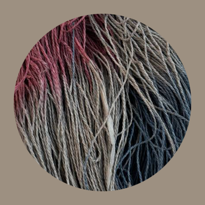 Рафия в пасме Рафаель DOLCE (Малина в джинсах)