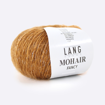 Пряжа Lang Yarns Mohair Fancy (989.0050, Горчичный)