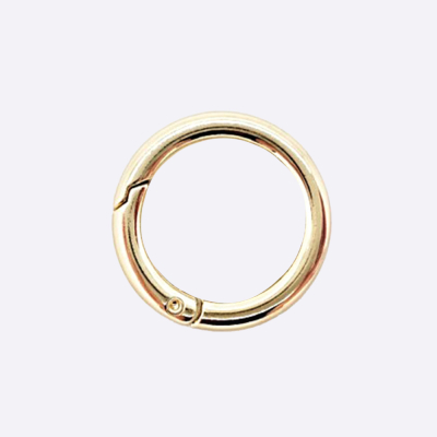 Карабин-кольцо 25 мм (Золото)