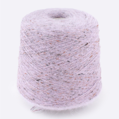 Бобина ангора, Angora Spiky Tweed, (80% ангора, 20% ПА) 100 гр, 450 м. (6028, Вереск)