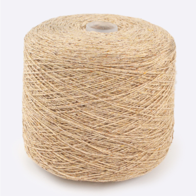 Бобина твид Texas (30% меринос, 10% шелк, 60% ПА), 350 м. (19375, Беж)